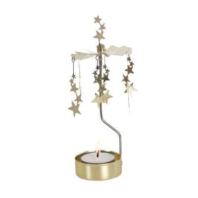 Candelabro Giratorio - Estrellas de noche