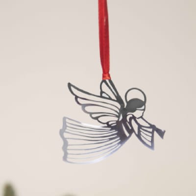 Adorno de Navidad - Angel Volando