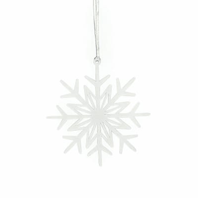 Adorno de Navidad - Estrella Blanca