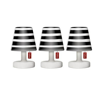 Pantalla de Lámpara Fatboy Edison The Mini Cappie - Mr. Black Stripe1