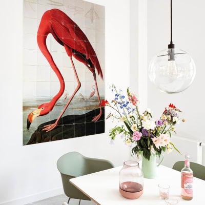 Mural IXXI Flamingo Auduban Large