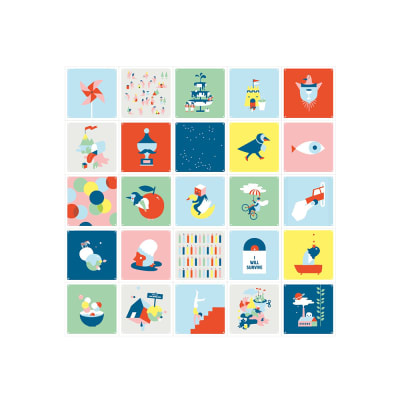 Mural IXXI - Cheerful4