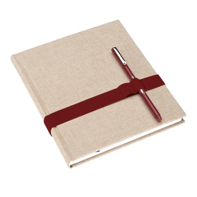 Elastico porta lapices A6+ - Rojo rosa