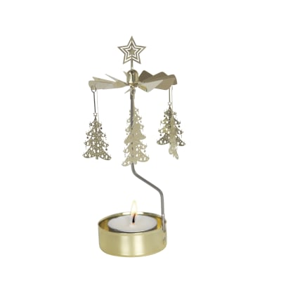 Candelabro Giratorio - Árbol de Navidad.