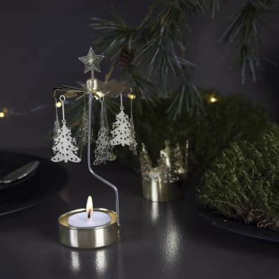 Candelabro Giratorio - Árbol de Navidad.