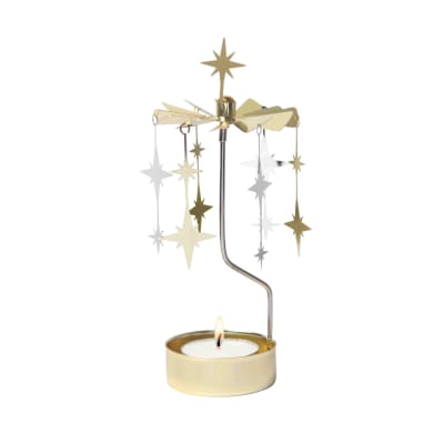 Candelabro Giratorio - Campana de ángel brillante