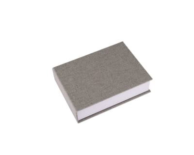 Caja Tela/Papel - A5 - Gris Claro1
