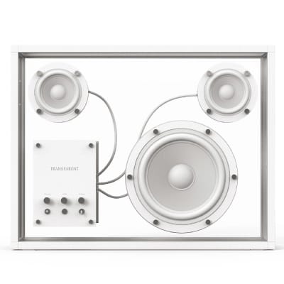 Transparent Speaker - Blanco1