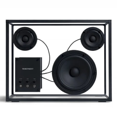 Transparent Speaker - Negro1