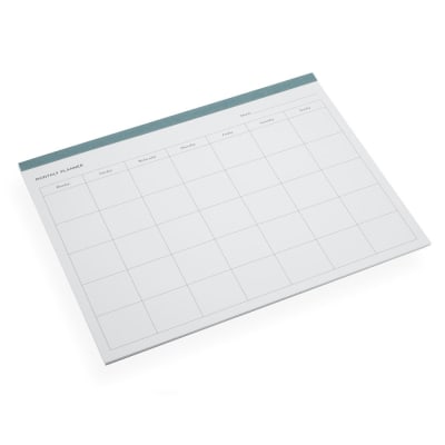 Planificador Mensual A4 - Verde Calido1