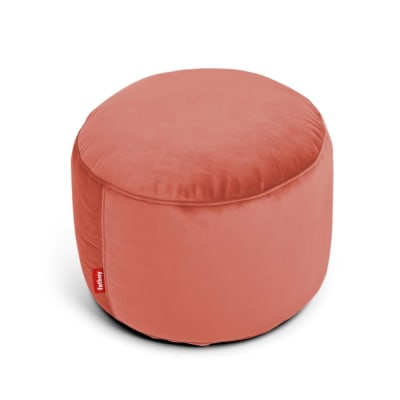 Pouf Fatboy Point Velvet - Recycled Rhubarb Rosado
