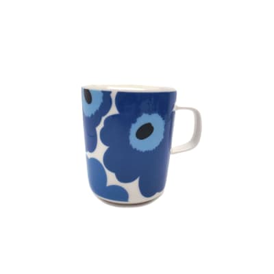 Taza 2,5 dl - UNIKKO Blanco/Azul1