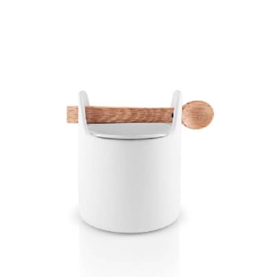 Contenedor con cuchara - H15 - Blanco