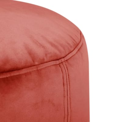 Pouf Fatboy Point Velvet - Recycled Rhubarb Rosado