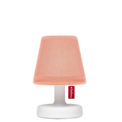 Pantalla Lámpara Tejida Hoodie - Rosado1