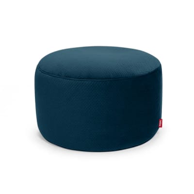 FATBOY Pouf Recycled Point Large Royal Velvet Deep Sea - Azul Marino1