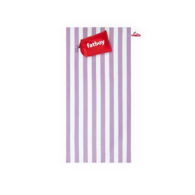 Set Fatboy de Toalla de Playa y Cojin - Beach Baggy - Lilac - Purpura1