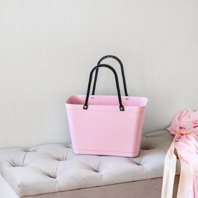 Bolso Hinza Green Plastic - Pequeño - Rosado