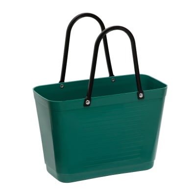 Bolso Hinza Green Plastic - Pequeño - Verde Oscuro1