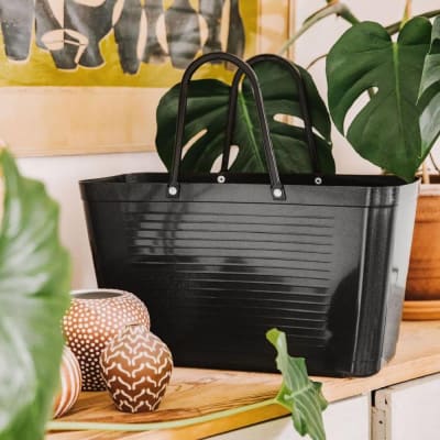 Bolso Hinza Green Plastic - Grande - Negro