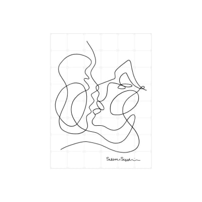 Mural IXXI The Kissing - Large1