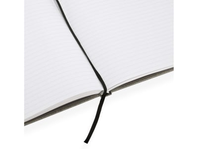 CUADERNO DE TAPA DURA - 21x24 cm - con Linea - Gris Claro