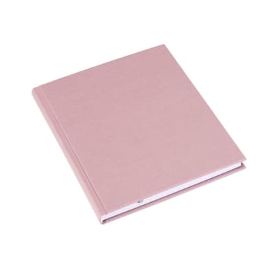 CUADERNO DE TAPA DURA - 17x20 cm - Con Linea - Rosado 1