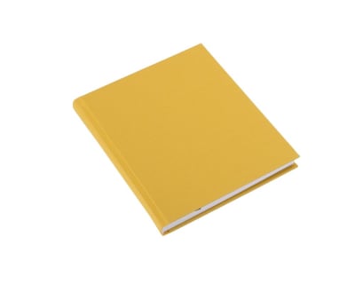 CUADERNO DE TAPA DURA - 17x20 cm - Con Linea - Amarillo 1