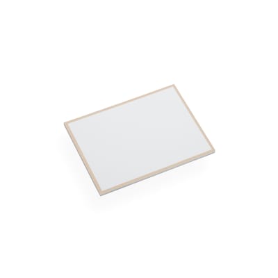 Tarjeta Blanca con Borde crema - 125x93 cm