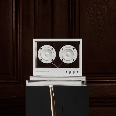 Transparent Speaker - Pequeño Blanco