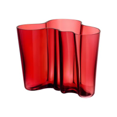Florero Alvar Aalto - 160mm - Cranberry - Rojo