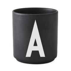 Taza de porcelana Negra - A