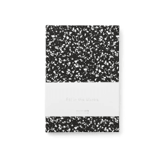 Cuaderno pequeño - Estampado oscuro -Busy Structure