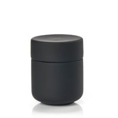 Vaso con tapa Ume - Negro