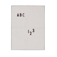 Tablero para Mensajes A4 - Gris