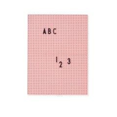 Tablero para Mensajes A4 - Rosado