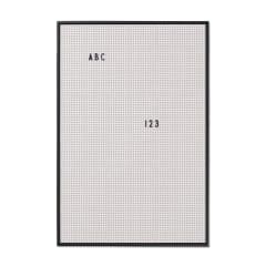 Tablero para mensajes A2 - Gris Oscuro