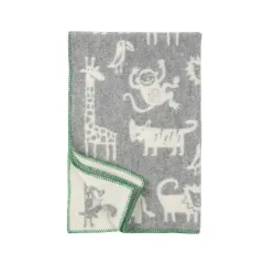 Manta Jungle - Gris - Manta para niños