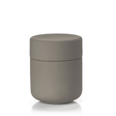 Vaso con tapa Ume - Taupe