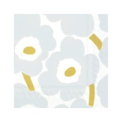 Servilleta - Unikko - Plateado
