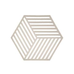 Salvamanteles hexagonal - Gris Claro