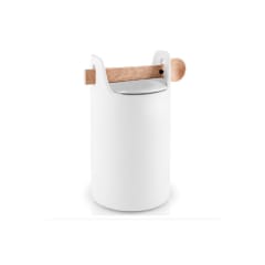 Contenedor con cuchara - H20 - Blanco