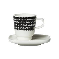 Taza espresso + plato - SIIRTOLAPUUTARHA