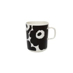 TAZA 2,5 DL - UNIKKO - Blanco/Negro