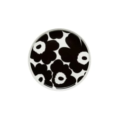 Plato 20 cm - UNIKKO - Blanco/Negro