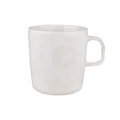 Taza 4 dl - UNIKKO - Blanco/Blanco opaco