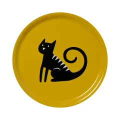Bandeja Redonda - Gato Sentado