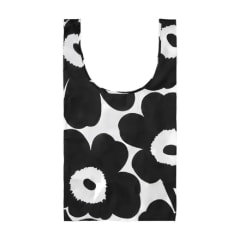 Bolso Plegable - Blanco/Negro