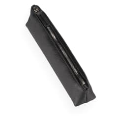 Estuche para lapices de cuero - Negro