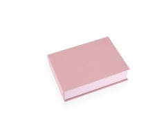 Caja Tela/Papel - A5 - Rosado Claro